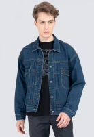 POLO HAUS Polo Haus - Men’s Indigo Theme Denim Jacket MDJK1004