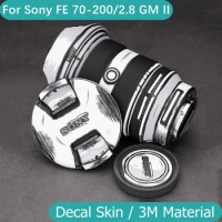 For Sony FE 70-200mm F2.8 GM II Decal Skin Camera Lens Sticker Vinyl Wrap Film Coat SEL70200GM2 70-200 2.8 F/2.8 GM2 GMII OSS