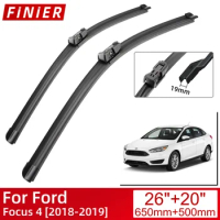 For Ford Focus 4 2018-2019 Car Accessories Front Windscreen Wiper Blade Brushes Wipers 2019 2018