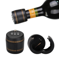 【派對守護】酒瓶瓶蓋密碼鎖(保鮮塞 密封塞 瓶塞 酒塞 紅酒塞 香檳塞 安全瓶鎖 酒瓶塞 葡萄酒瓶鎖)