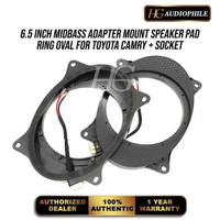 Ring Adaptor Dudukan Speaker Toyota & Mitsubishi Plus Soket Speaker PNP Toyota + Soket Pnp