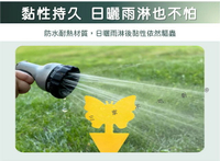 蝴蝶黏蟲板 造型黏蟲板 物理防治 氣味 雙面黏蟲板 果實蠅 誘捕器 捕蟲昆蟲 小飛蟲 園藝除蟲 地插款 庭院 抓蟲 防曬