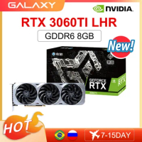 GALAXY New Graphic Card RTX 3060 RTX 3060 TI LHR GDDR6 12G 12GB NVIDIA 256bit 8NM GAMING Video Card placa de graphics card GPU