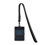 TUMI ALPHA ID Card Lanyard - Gantungan Kartu / ID Crad - Navy