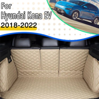 Car Trunk Mat For Hyundai Kona Kauai Electric Kona EV OS 2018 2019 2020 2021 2022 Waterproof Protection Car Mats Car Accessories