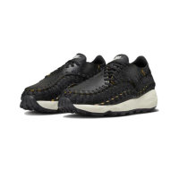 【NIKE 耐吉】W Nike Air Footscape Woven Black Croc 鱷魚紋 女鞋 休閒鞋 FQ8129-010