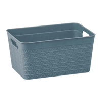 กล่องจัดเก็บอเนกประสงค์ Waffle KASSA HOME รุ่น TG54158-S สีเทา