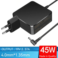 19V 2.37A 45W 4.0*1.35MM Laptop Ac Adapter Charger For Asus VivoBook X512DA S200E F102BA X102BA F556