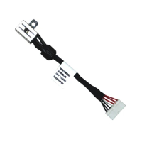 Laptop Notebook Computer DC Power Jack in Cable For Dell XPS 15 9550 9560 9570 7590 P56F 064TM0