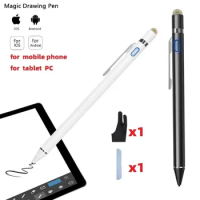 Universal Stylus Pen For IOS Android apple pencil1 iPad Air Pro Pen Touch Pen Suitable for Huawei Xiaomi iPhone with Clip 2 in 1