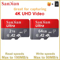 2TB Micro TF SD Card 1TB SD Memory Card Class10 High Speed 128GB Cartao De Memoria 512GB 256GB Flash Memory TF Card