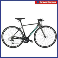Polygon Strattos F3 Sepeda Balap / Roadbike 700C Flatbar Shimano Sora Fork Carbon Charcoal S