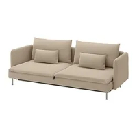 sofa tempat tidur 3 dudukan, Kelinge krem