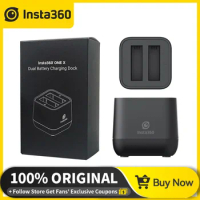 Original Insta360 ONE X 1050Mah Cold-Weather Battery Kits Insta 360 Battery Charger Hub Panoramic Camera 1 Hour Fast Charging