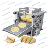 Voedsel Tortilla Machine Cutter Commerciële Verticale Meel Keuken Tortilla Cutter Stuk Chip Roller Blade Deeg Vorm Druk Maker