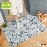 【Dido home】日式雲紋 玄關門口防滑絲圈刮泥地墊(HM253)
