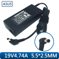 Genuine 90W 19V 4.74A AC Adapter Charger for ASUS K55A K53E K52F K52J K53S Q550 Laptop Power Supply