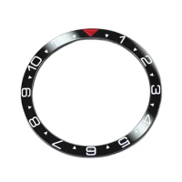 High Quality Sub Gmt Style For Skx013 Ceramic Bezel Insert Watch Modified Od33.7mm Id28.2mm Scale Ring Insert Watch Parts
