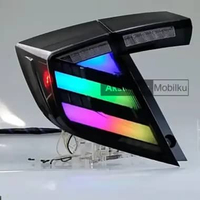 Stoplamp Civic Turbo RGB Hatchback Led Bar Mugen Style Import