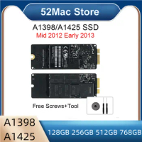 Genuine for Macbook Pro Retina 13" A1425 15" A1398 Blade SSD Solid State Drive 128GB 256GB 512GB 768GB Late/Mid 2012 Early 2013