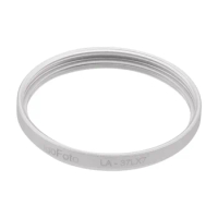 Silver LA-37LX7 37mm Lens Filter Adapter Ring For Panasonic DMC-LX7 Replaces DMW-FA1