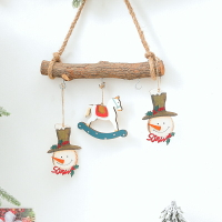 幼兒園圣誕墻壁可愛裝飾自然角吊飾掛件兒童房間墻上新年創意掛飾
