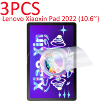 3PCS PET soft screen protector for Lenovo Xiaoxin Pad 2022 10.6'' tablet TB-128FU/Xiaoxin Pad pro 2022 11.2'' protective film