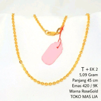 kalung mas 420/9K ( TOKO MAS LIA BEKASI )