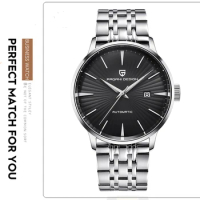 PAGANI DESIGN Men Automatic Mechanical Watches 100M Waterproof Diving Watch Sapphire Fashion Business luxury mens watch