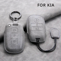Car Key Case Cover for KIA RIO 5 Sportage Ceed Cerato K3 K4 K5 Sorento Optima Picanto Soul Forte for Kia Rio K7 Cute Key Case