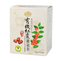 曼寧花草茶包 有機紅棗補氣茶 5g*12入/盒