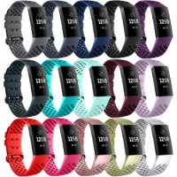 Baaletc Bands For Fitbit Charge 4 Smart Watch Bracelet Soft TPU Wristband Watch Strap For Fitbit Charge 3 SE Charge4 Charge3