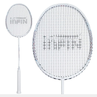 Infin 羽毛球拍 super ONE-白、黑兩色(附揹袋)IN000BAD01 全碳纖維球拍  適合男、女新手使用