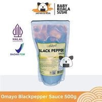 OMAYO Sauce All Variant 500 g Halal | Takoyaki Mentaiko Sweet Chili Buldak Hot Seoul | Pizza BBQ Yak