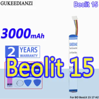 High Capacity GUKEEDIANZI Battery 3000mAh For BeoPlay BO BeoLit 15 17 A2 J406 ICR18650NH-2S