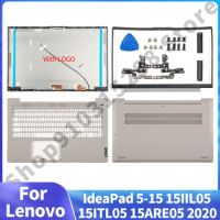NEW Laptop PC Lid For Lenovo Ideapad 5 15IIL05 15ARE05 15ITL05 ideapad 2020 LCD Back Cover Front Bezel Hinges Palmrest Bottom