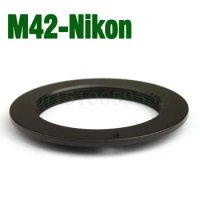 2pcs M42 Lens TO FOR AI Adapter For nikon D3000 D5000 D90 D700 D300S D60 D3X Metal M42-AI With Tracking number