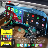 CarlinKit Carplay Android Auto Dongle Screen Mirroring Adpter for Aftermarket Android Car Radio Head Unit Multimedia