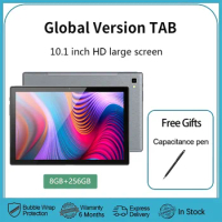 2024 Global Version 10.1 Inch Tablet Pc Octa Core 8GB+256GB ROM Google Play Dual SIM Dual WiFi 4G LTE Network Tablets Android 12