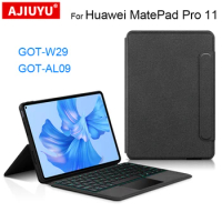 Portuguese German Russian Arabic Spanish Keyboard Case For HUAWEI MatePad Pro 11 2022 GOT-W29 GOT-AL09 Tablet Bluetooth Keyboard