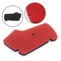200mm Red Motocycle Filter Sponge Replacement for Honda scooter DIO50 AF27/28