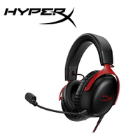 【HyperX】Cloud III 有線電競耳機 黑紅 727A9AA【三井3C】