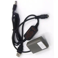 DC USB Cable+Dummy Battery PS-BLN-1 BLN-1 DC Coupler for Olympus OM-D E-M5 II 2 E-M1 PEN E-P5 Camera