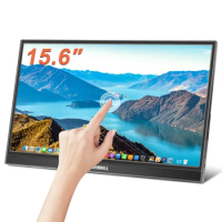 portable monitor touch screen 15.6 inch 1920*1080 FHD lcd display type-c monitor For Laptop Phone Xbox Switch And PS4
