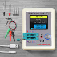 MALAKU MALL Multifunctional Tester Transistor Full Color Graphic Display - LCR-TC1