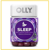 OLLY 女性睡眠糖50片 RESTFUL SLEEP MELATONIN L-THEANINE 50 GUMMIES