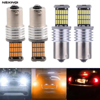 1piece 1156 1157 T20 PY21W 7440 7443 3156 3157 canbus LED 4014 45SMD Lights DRL Car Turn Signals Light