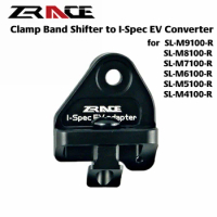 ZRACE, MTB Mountain Bike XTR XT SLX DEORE Clamp Band shifter to I-Spec EV converter, for SL-M9100 M8100 M7100 M6100 M5100 M4100