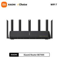 Xiaomi Mi Router BE7000 Tri-Band WiFi Repeater VPN 1GB Mesh USB 3.0 IPTV 4 x 2.5G Ethernet Ports Modem Signal Amplifier PPPoE