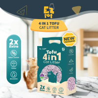 EZ 4IN1 Tofu Cat Litter 2.3kg Tofu Cat Sand Tofu Cat Litter Cat Litter Tofu Cat Sand Cheap Cat Litte